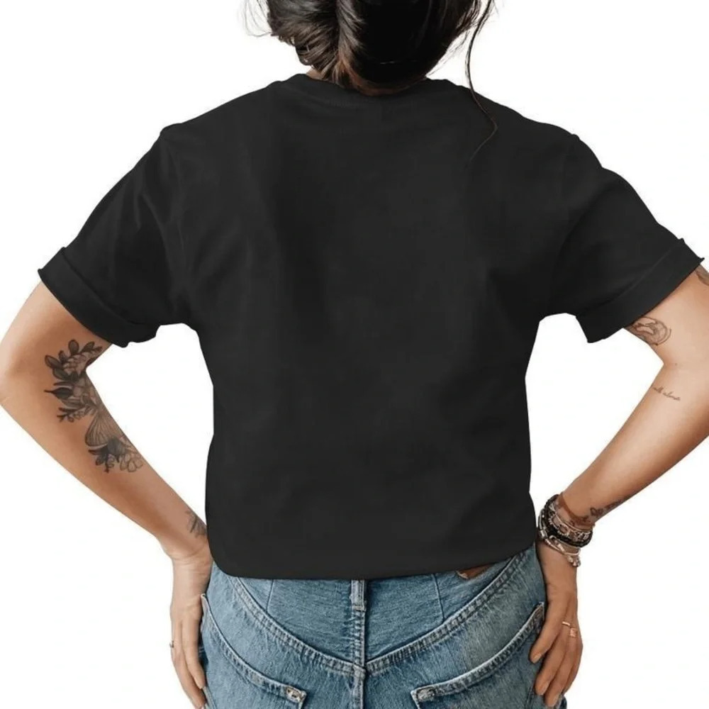 Hockey Romance Shirt, Spicy Book Trope Tee Black - Picture 4 of 4